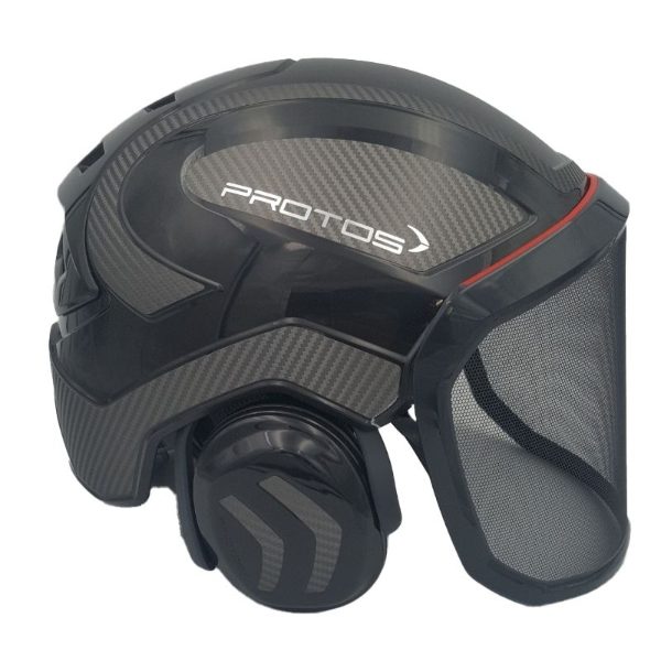 Protos Integral Arborist Black / Carbon Helmet